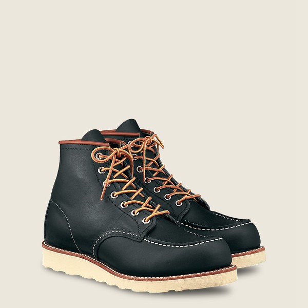 Heritage Støvler Herre - Red Wing Classic Moc - 6-Inch Portage Læder - Mørkeblå - NRCLWF-906